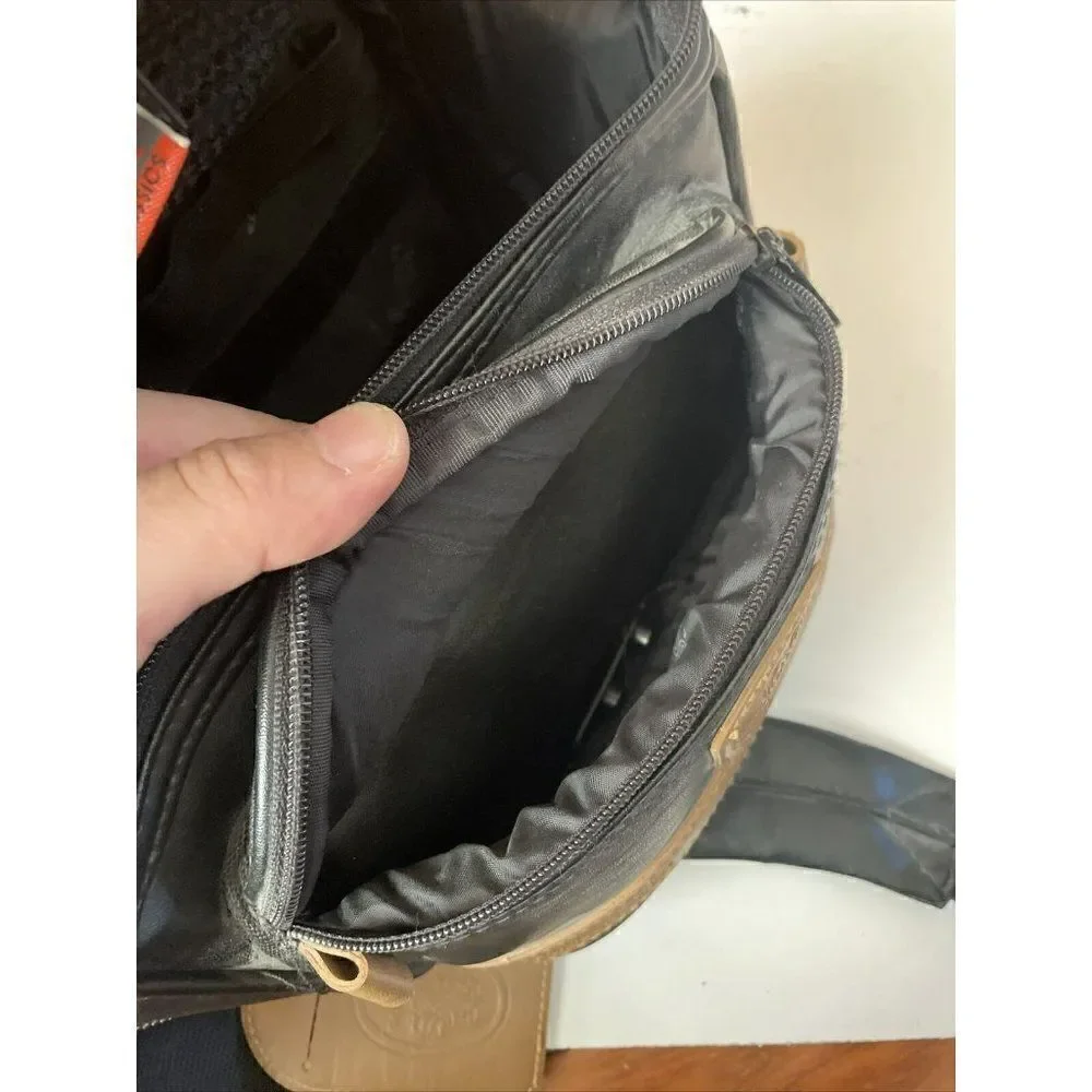 Solidex Performance Video Black Leather Camera Bag 10